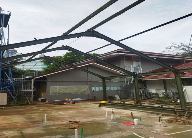 Proyek Pembangunan Ruang Kelas Nord Anglia International School Cilandak Struktur